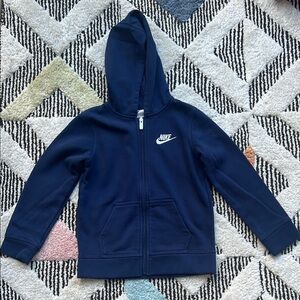 Gently Used Nike Kids Navy Blue Hoodie